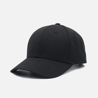 Perfil estructurado con gorra de béisbol de 6 paneles con visera curva y logotipo bordado