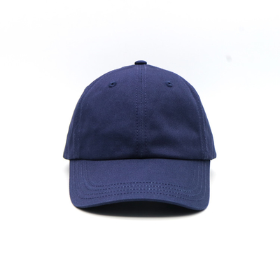 Visor curvo 6 panel Béisbol con logotipo bordado con costuras y costuras reforzadas