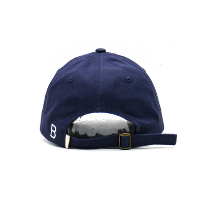 Visor curvo 6 panel Béisbol con logotipo bordado con costuras y costuras reforzadas