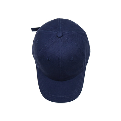 Visor curvo 6 panel Béisbol con logotipo bordado con costuras y costuras reforzadas