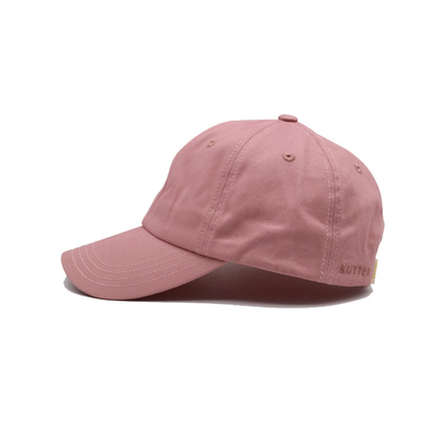 Clásico 6 Panel de algodón Béisbol Cap Visor curvado Cierre ajustable / banda de sudor