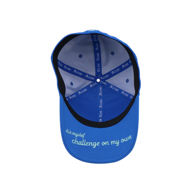 Profil estructurado de algodón 6 panel de pelota de béisbol para el estilo personalizado