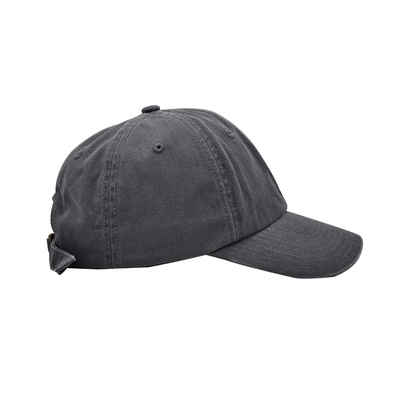 Perfil personalizado con gorra de béisbol de 6 paneles con correa ajustable y visor curvo