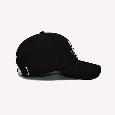 Sementes reforzadas visera curva gorra de algodón estilo no estructurado