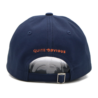 Capota de béisbol de algodón de seis paneles construido - Oculares Color personalizado