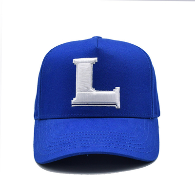 Capa de béisbol personalizada de cinco paneles con corona de perfil no estructurado y sudadera de algodón