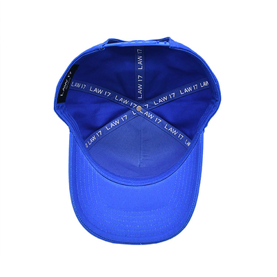 Capa de béisbol personalizada de cinco paneles con corona de perfil no estructurado y sudadera de algodón