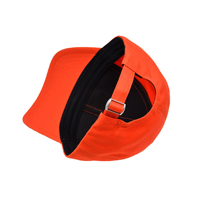 Capuchón de béisbol de algodón personalizado con logotipo bordado visor curvo cierre ajustable