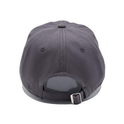 Sombrero de béisbol de algodón bordado con visor curvo de forma no estructurada 6 ojos