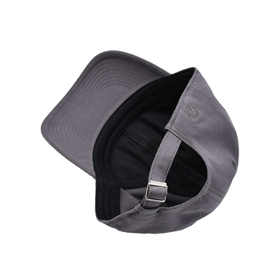 Sombrero de béisbol de algodón bordado con visor curvo de forma no estructurada 6 ojos
