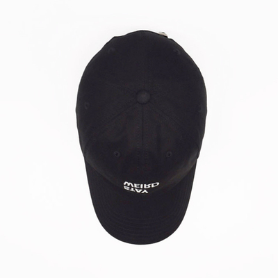Capuchón de béisbol de perfil no estructurado personalizado con sudadera de algodón y costuras de tela a juego