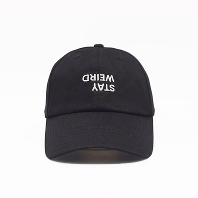 Capuchón de béisbol de perfil no estructurado personalizado con sudadera de algodón y costuras de tela a juego