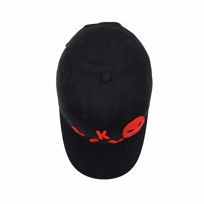 Perfil no construido 6 panel de pelota de béisbol con color personalizable y costuras reforzadas