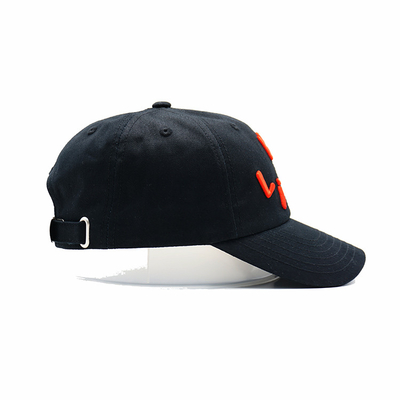 Perfil no construido 6 panel de pelota de béisbol con color personalizable y costuras reforzadas