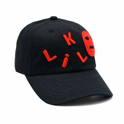 Perfil no construido 6 panel de pelota de béisbol con color personalizable y costuras reforzadas