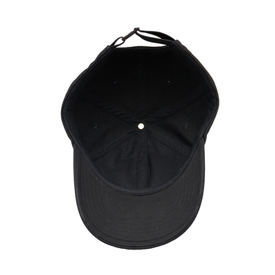 Capuchón de béisbol de 6 paneles no estructurado con visera curva