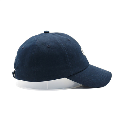 Capuchón de béisbol con logotipo reforzado bordado con costuras de color personalizado