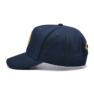 Construido 5 panel de pelota de béisbol con juntas de costuras reforzadas con banda de sudor suave