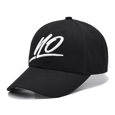 Personaliza el panel delantero 6 panel construido gorra de béisbol con logotipo bordado