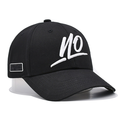 Personaliza el panel delantero 6 panel construido gorra de béisbol con logotipo bordado