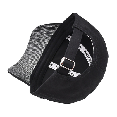 Personaliza el panel delantero 6 panel construido gorra de béisbol con logotipo bordado