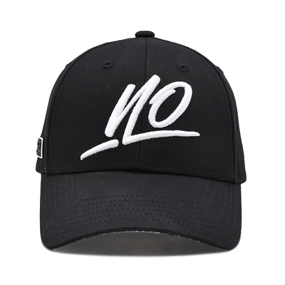 Personaliza el panel delantero 6 panel construido gorra de béisbol con logotipo bordado
