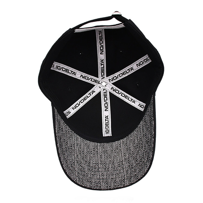 Personaliza el panel delantero 6 panel construido gorra de béisbol con logotipo bordado