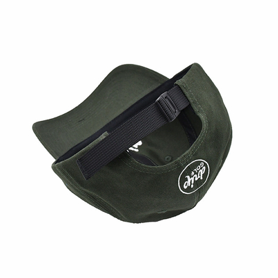 Venta caliente bordado plano 6 paneles gorras de béisbol de alta calidad