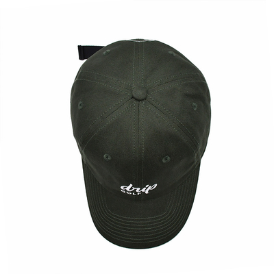 Venta caliente bordado plano 6 paneles gorras de béisbol de alta calidad