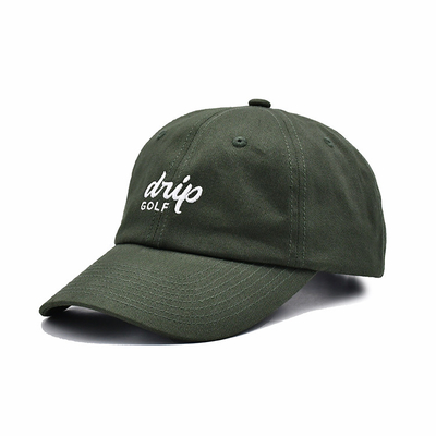 Venta caliente bordado plano 6 paneles gorras de béisbol de alta calidad