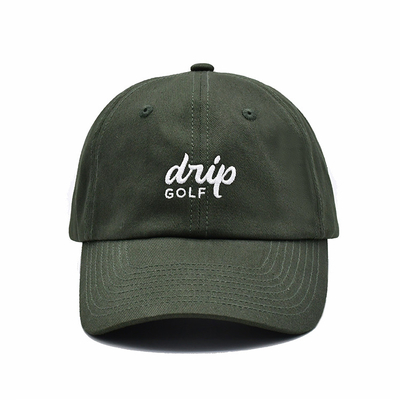 Venta caliente bordado plano 6 paneles gorras de béisbol de alta calidad