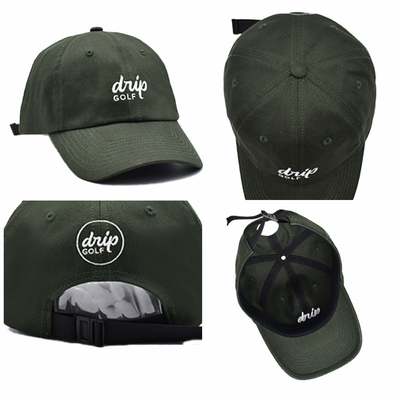 Venta caliente bordado plano 6 paneles gorras de béisbol de alta calidad