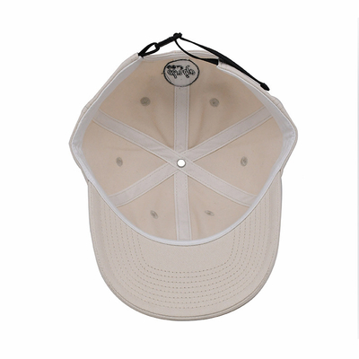 Sombrero de béisbol bordado a medida con correa ajustable y hebilla de metal