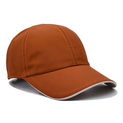 Capuchones personalizados con borde curvo y correa de velcro de cierre de hebilla de metal ajustable