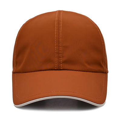 Capuchones personalizados con borde curvo y correa de velcro de cierre de hebilla de metal ajustable