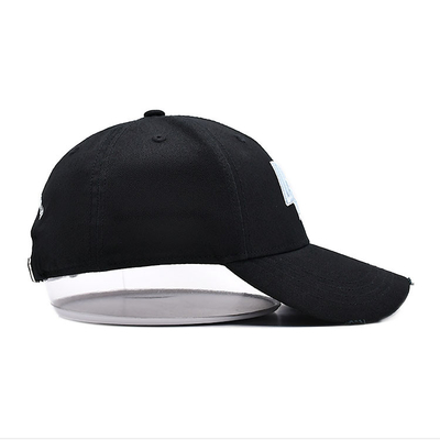 Sombrero de béisbol bordado con hebilla de metal personalizada puede reemplazar a su logotipo