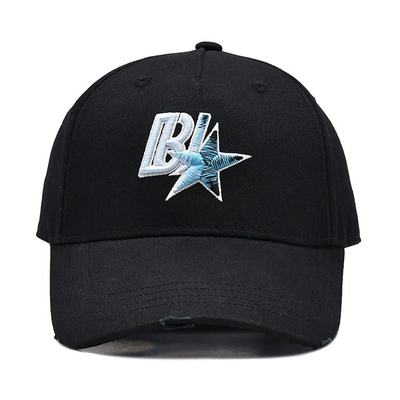 Sombrero de béisbol bordado con hebilla de metal personalizada puede reemplazar a su logotipo