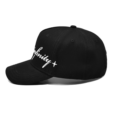 Capuchas de béisbol con visor curvo de corona estructurada de algodón 100% para cualquier edad