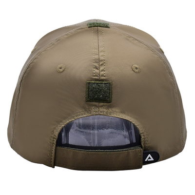 Cintas de velcro ajustables 6 panel Béisbol con visor curvo y 6 ojos