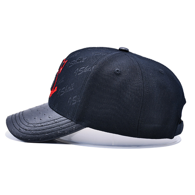 Correa ajustable y diseño estructurado 6 panel de pelota de béisbol para personalización