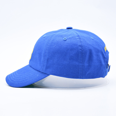 Logotipo bordado personalizado sin estructurar 6 panel Béisbol con visor curvo