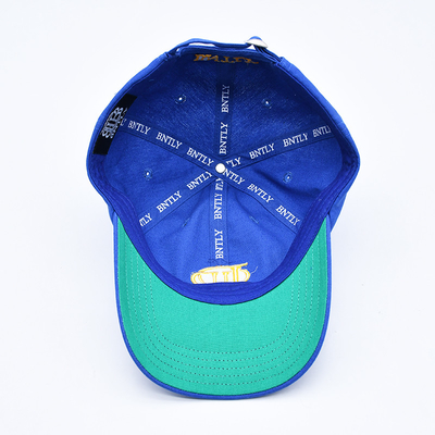 Logotipo bordado personalizado sin estructurar 6 panel Béisbol con visor curvo