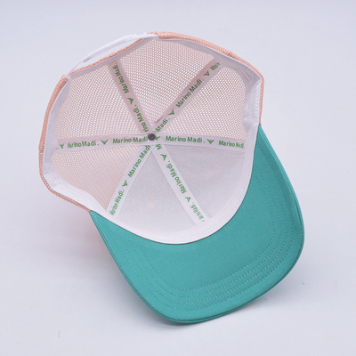 Precio de fábrica Seis paneles Construido camionero Baseball Cap Match El color de la tela