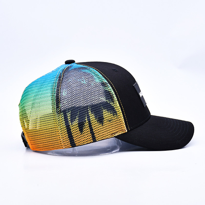 Cap de camión de 6 paneles de alto rendimiento para estilos de vida activos oferta de suministro personalizada
