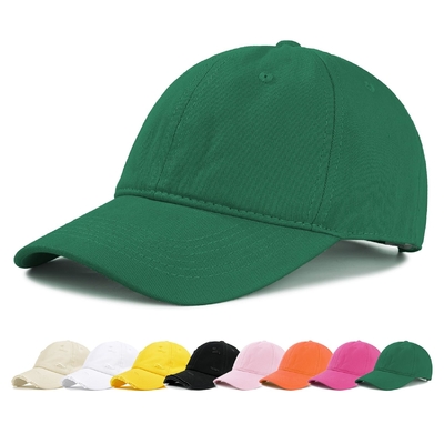 Sombrero de béisbol de alto rendimiento para deportes de 6 paneles para individuos activos