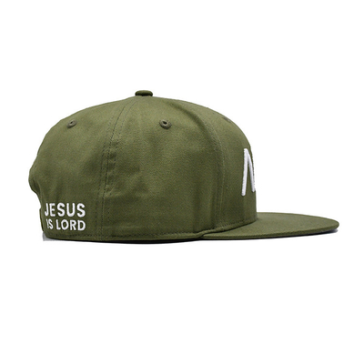 Logotipo personalizado bordado Sombrero Snapback con algodón ligero
