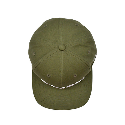 Logotipo personalizado bordado Sombrero Snapback con algodón ligero