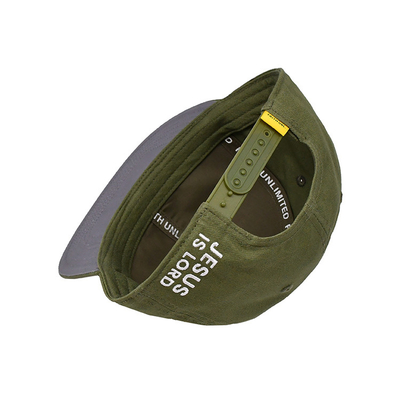 Logotipo personalizado bordado Sombrero Snapback con algodón ligero