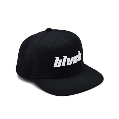 Sombreros unisex de parche de goma con bordado