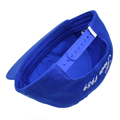 Sombrero Snapback de borde plano transpirable con logotipo bordado a medida